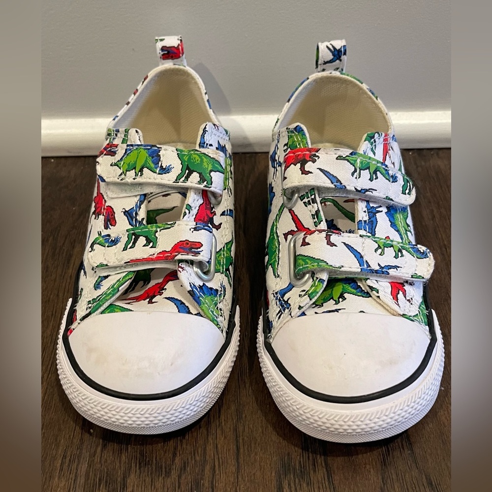 Dinosaur Converse - toddler boys size 10